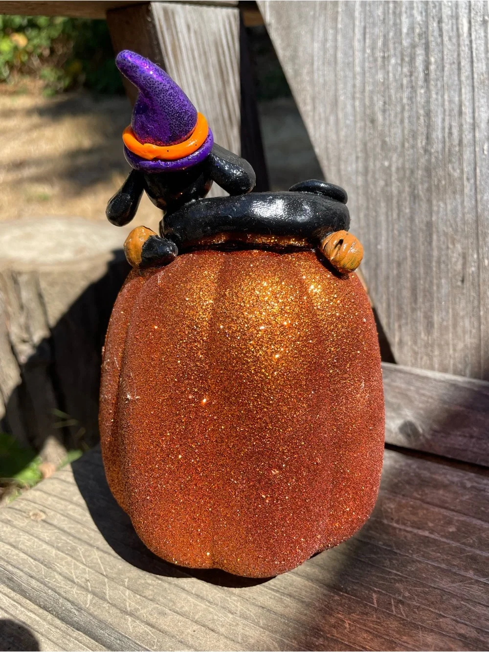 HANDMADE DACHSHUND HALLOWEEN PUMPKIN